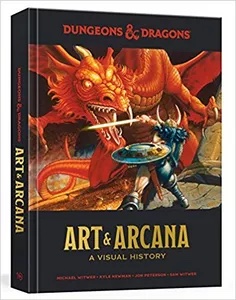 Dungeons & Dragons Art and Arcana a Visual History - for rent